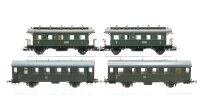 Unbekannt H0 Konvolut Personenwagen mit Oberlichtern...