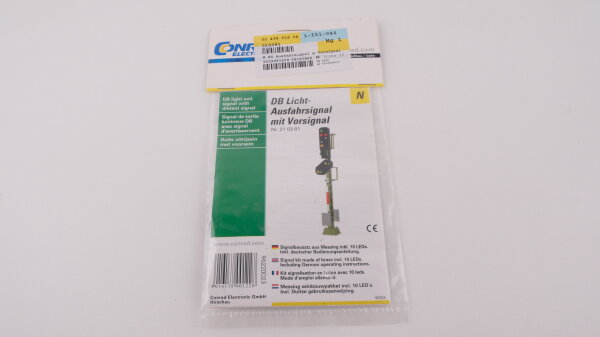 Conrad 210381 DB Licht-Ausfahrsignal mit Vorsignal