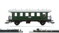 Fleischmann H0 Konvolut Personenwagen 3.Kl. Packwagen grün DR (ein Trittbrett angebrochen)