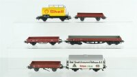 Märklin H0 Konvolut Niederbordwagen Kesselwagen...