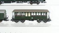 Roco/Liliput/Piko H0 Konvolut Abteilwagen 1.Kl. 4-achsig Personenwagen 2.Kl 4-achsig Personenwagen mit Bremserbühne 1.Kl. 2-achsig Postwagen DB/DP