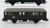 Märklin H0 Konvolut Personenwagen 2.Kl. rot Packwagen Postwagen DB/u.a.
