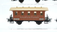 Märklin H0 Konvolut "Schwäbsche Eisenbahn" Personenwagen braun Länderbahn