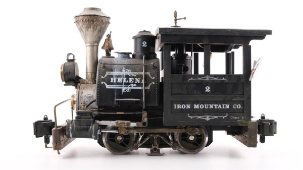 LGB G Dampflok 2 Helena Iron Mountain Co. Analog (Licht Defekt / Beschädigungen)