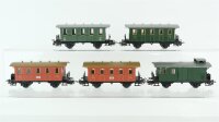 Märklin H0 Konvolut Personenwagen mit Bühne...