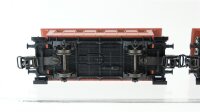 Märklin H0 Konvolut Personenwagen mit Bühne 3.Kl. braun Personenwagen mit Bühne 2.Kl. grün Packwagen Länderbahn