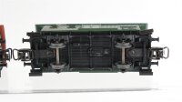 Märklin H0 Konvolut Personenwagen mit Bühne 3.Kl. braun Personenwagen mit Bühne 2.Kl. grün Packwagen Länderbahn