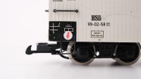 Bachmann G Gedeckter Güterwagen "HSB 99-02-58...