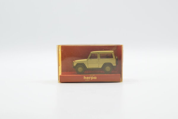 Herpa H0 3076 Mercedes-Benz Geländewagen silbermetallic