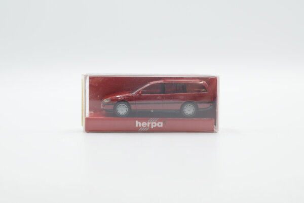 Herpa H0 021531 Opel Omega Caravan CD rot