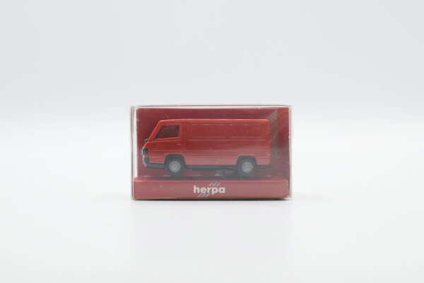 Herpa H0 4088 Mercedes-Benz 100 Transporter Kasten rot