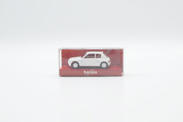 Herpa H0 2069 Peugeot 205 Turbo 16V weiß