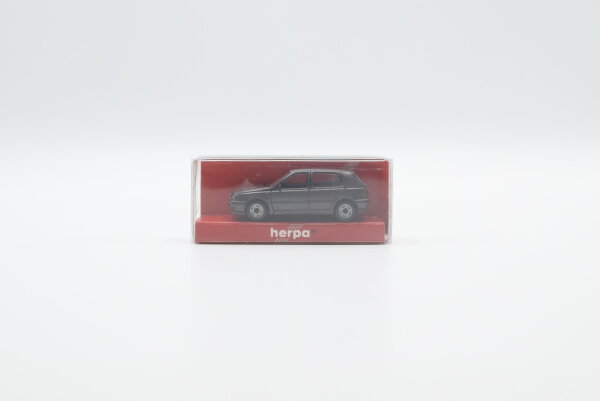 Herpa H0 031097 VW Golf GL 4türig dunkelgrau metallic