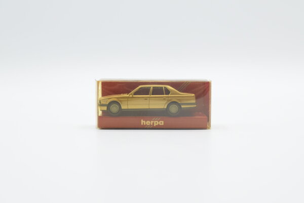 Herpa H0 BMW 736i goldmetallic