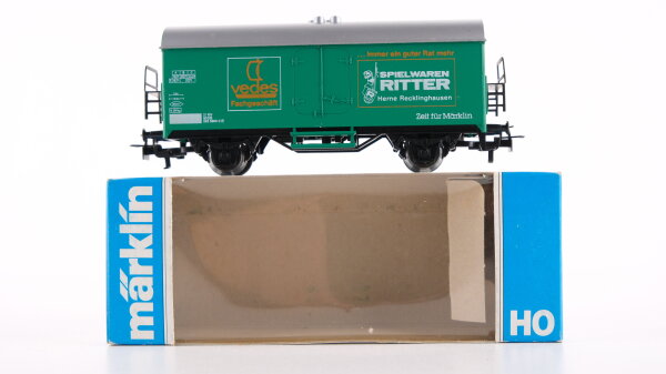 Märklin H0 Gedeckter Güterwagen "vedes Fachgeschäft Ritter" DB