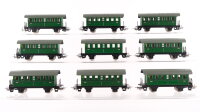 Märklin H0 50 Jahre H0 Konvolut Personenwagen 9 x...