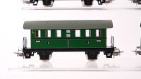 Märklin H0 50 Jahre H0 Konvolut Personenwagen 9 x Donnerbüchsen