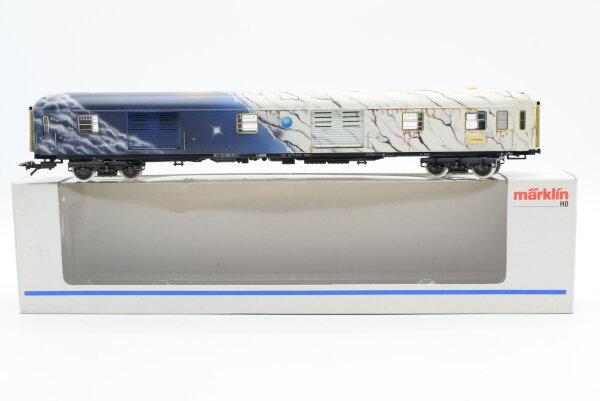 Märklin H0 4093 Gepäckwagen Grafitti (Endkupplung defekt)
