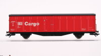 Märklin H0 Konvolut Güterwagen Schwerlastwagen mit Kiste, Schiebewandwagen "DB Cargo", Hochbordwagen, Niederbordwagen DB