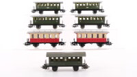 Märklin H0 Konvolut Personenwagen 5 x...