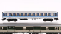 Märklin H0 Konvolut Personenwagen Reisezugwagen 2.Kl., Gepäckwagen mit 4 Rolltoren DB