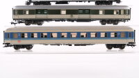 Märklin H0 Konvolut Personenwagen Reisezugwagen 2.Kl., Gepäckwagen mit 4 Rolltoren DB
