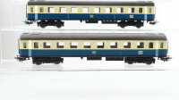 Märklin H0 Konvolut Personenwagen 2 x Reisezugwagen türkis/beige 2.Kl. DB (Ritter Restauration)
