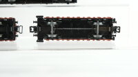 Märklin H0 Konvolut Hochbordwagen 4-achsig dunkelbraun 331, Rungenwagen mit Bremserhaus 321, Rungenwagen mit Bremserhaus ohne Rungen 321
