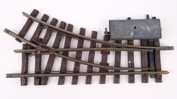 LGB G 1200/12000, 1206 Weiche rechts R1 30 Grad mit elektrischem Antrieb (1206)