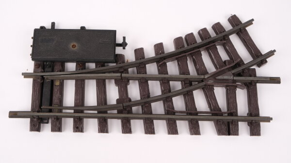 LGB G 1210/12100, 1206 Weiche links R1 30 Grad, 1x elektrischer Antrieb (1206)