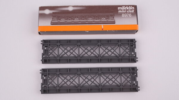 Märklin Z 8976 mini-club 2 Rampenstücke gerade, 110 mm