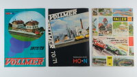 3 Modellbau-Kataloge Faller 1967 + Vollmer 1970/71 + 1972/73