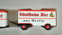 Schuco 05763 Piccolo Krupp Kastenwagen "Schultheiss Bier" (1:90)