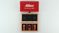 Schuco 01714 Piccolo 3er-Set 2001 in Holzbox (1:90)
