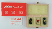Schuco Piccolo-Set Exclusiv-Modell 1999 in Holzbox (1:90)