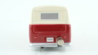 Schuco 01971 Micro Racer 1029 VW Bully Kastenwagen "Fulda Reifen" rot/beige