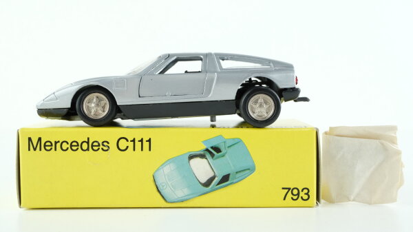 Schuco 01471 Micro Racer 1044 Mercedes-Benz 190 SL silber