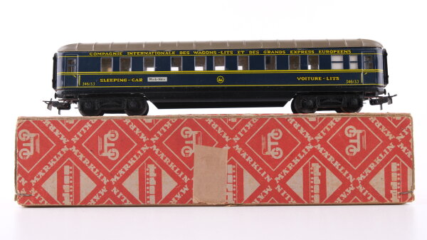 Märklin H0 346/3 J Schlafwagen CIWL