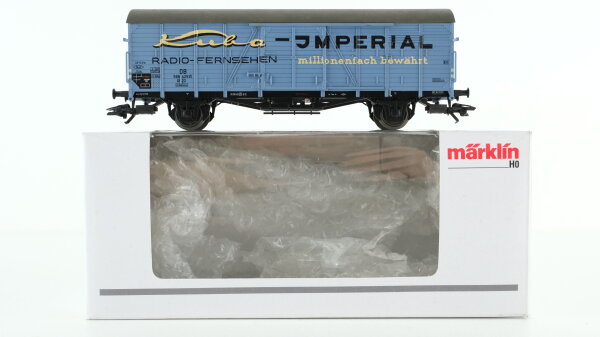 Märklin H0 48161 Gedeckter Güterwagen Kuba Imperial Jahreswagen 2011 DB (Inlay unvollständig)