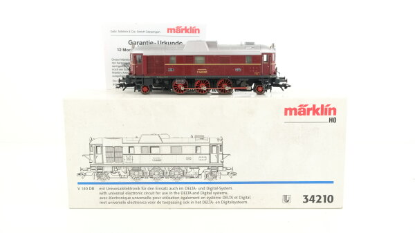 Märklin H0 34210 Diesellok BR V140 001 DB 3 Leiter Gleichstrom