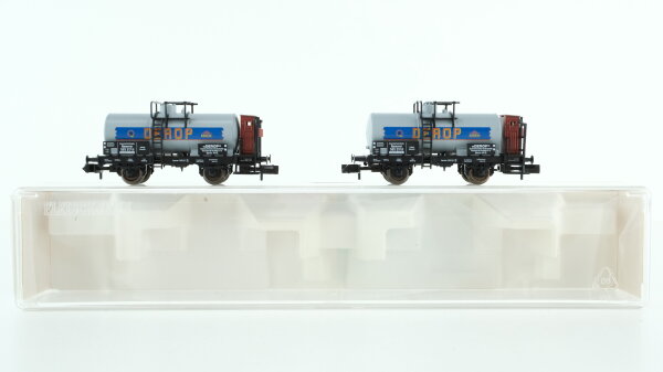 Fleischmann N 843701 K Kesselwagen-Set "DEROP" DR