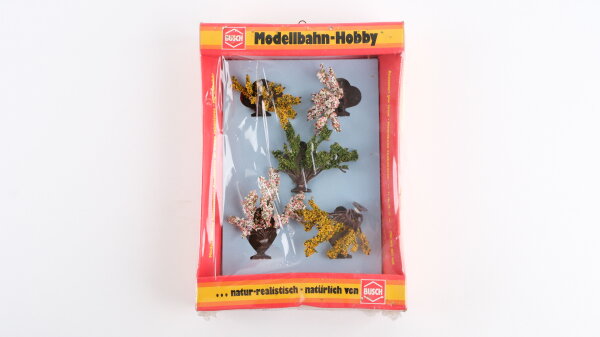 Busch 6436 Büsche blühend, 5 Stück