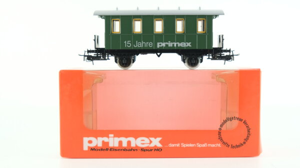 Primex H0 Personenwagen Werbewagen "15 Jahre Primex"
