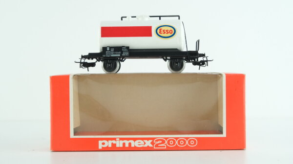 Primex H0 4581 Mineralöl-Kesselwagen ESSO Einheitskesselwagen DB
