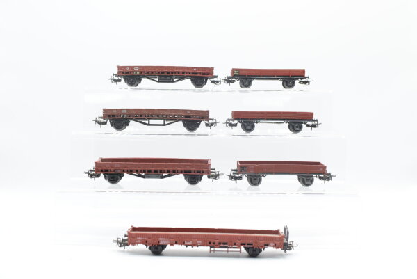 Märklin H0 Konvolut Niederbordwagen DB