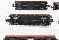 Märklin H0 Konvolut Niederbordwagen DB