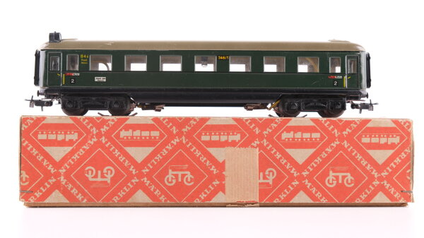 Märklin H0 346/1 B Schnellzugwagen 2.Kl. mit Schlusslichtern DB