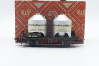 Märklin H0 308/2 Staubbehälterwagen Braunkohlestaub 2 Stück DB