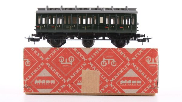 Märklin H0 4004 Reisezugwagen B3pr07 / B2pr07 der DB (Raute OVP)