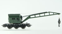 Märklin/u.a. H0 Konvolut Güterwagen Militärtransport mit Kranwagen teilw. Eigenbau DB, u.a.